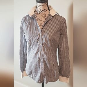 Zara shirt Size M Stripes
